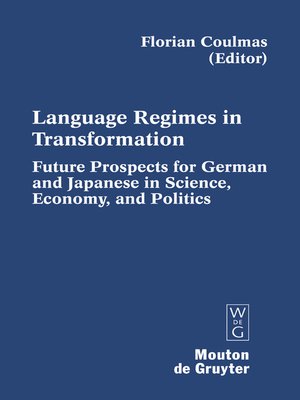 cover image of Language Regimes in Transformation